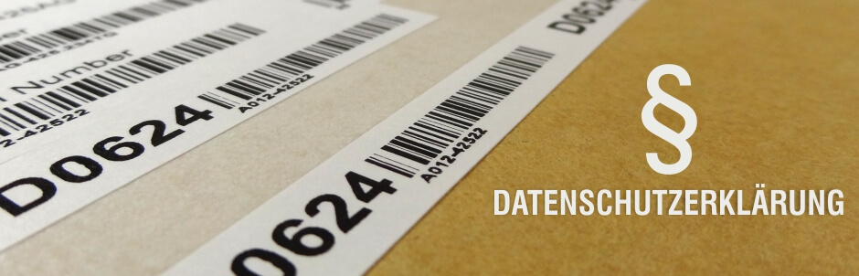 Datenschutz Sandwich-Etiketten Impressum